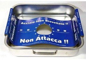 Ταψί Τετράγωνο Patented ST11164000 32x32cm 18/10 Inox Max Home Stainless Steel