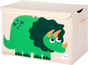 3Sprouts Καλάθι για παιχνίδια με καπάκι, Dinosaur