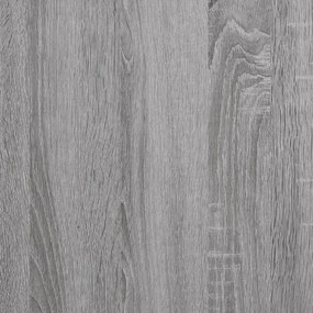 Ντουλάπι Μπάνιου Γκρι Sonoma 60x32x53,5 εκ. Επεξεργασμένο Ξύλο - Γκρι