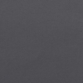 Μαξιλάρι Πάγκου Κήπου Ανθρακί 180x50x7 εκ. Ύφασμα Oxford - Ανθρακί