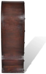 vidaXL Ράφι Κρασιού Καφέ ξύλο