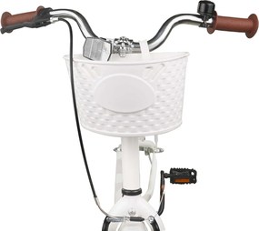 vidaXL Παιδικό Ποδήλατο 24 ίντσες για 8-12 ετών Λευκό