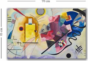 Decorative Canvas Painting 4570KANDINSKY028 Multicolor