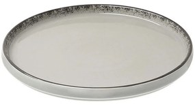 Πιάτο Ρηχό Pearl 07-16500 21cm Grey Estia Porcelain