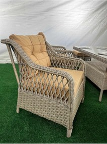 Σετ Κήπου Μπεζ MAOCAR 175x60x78