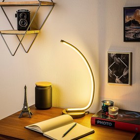 Table Lamp Bevel - 13322 Gold