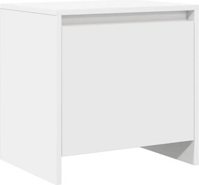 vidaXL Κομοδίνα 2 Τεμ. Λευκά 45x34x44,5 εκ. από Επεξεργασμένο Ξύλο