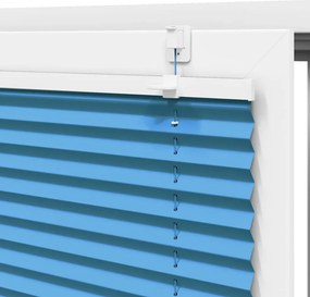 VidaXL Πλισέ Στόρι Μπλε 105x100 εκ. Πλάτος Υφάσματος 104,4 εκ. Πολυεστέρας