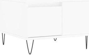 vidaXL Τραπεζάκι Σαλονιού Λευκό 55x55x36,5 εκ. από Επεξεργασμένο Ξύλο