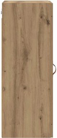 vidaXL Επιτοίχιο ντουλάπι Artisan Oak 34,5 x 34 x 90 εκ.