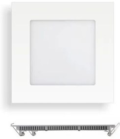 Φωτιστικό Οροφής Πάνελ Λεπτό LED SMD 3W 4000K Λευκό Epistar 5239 Spotlight-5239-Λευκό 5239