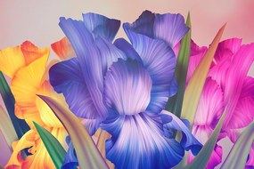 Εικόνα λουλουδάτη φαντασία - 120x80