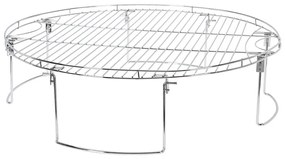Σχάρα BBQ με αναδιπλούμενα πόδια, 65.5x17.5cm
