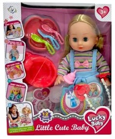 Κούκλα μωρό με αξεσουάρ φροντίδας - 2285G114 - 917437