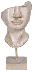 Διακοσμητική Φιγούρα Μπεζ Πρόσωπο 12,5 x 13,5 x 27,5 cm