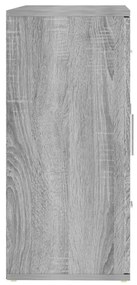 Ντουλάπι Γκρι Sonoma 91 x 29,5 x 65 εκ. από Επεξεργασμένο Ξύλο 823348