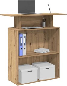 vidaXL Γραφείο υποδοχής 100x40x104 εκ. Επεξεργασμένο Ξύλο