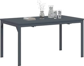 vidaXL Τραπέζι Patio Ανθρακί 180 x 80 x 74 cm
