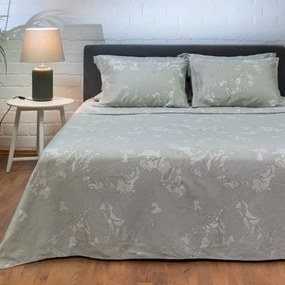 Σεντόνια King Size (Σετ) Naf-Naf Diamond 252 Amethyst Green