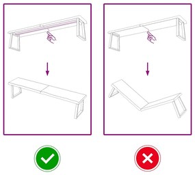 vidaXL Πάγκος Μπάνιου Αν. Καφέ 180x40x(2-6) εκ. Επεξεργ. Μασίφ Ξύλο