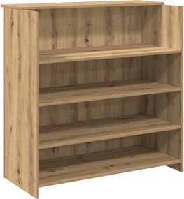 vidaXL Γραφείο υποδοχής 100x50x103,5 εκ. Επεξεργασμένο Ξύλο