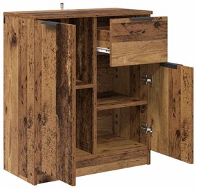 vidaXL Πλαϊνό γραφείο Παλαιό ξύλο 60 x 30 x 70 εκ. Επεξεργασμένο ξύλο