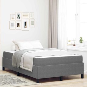 vidaXL Σκελετός Κρεβατιού Ανοιχτό γκρι 120 x 200 cm Βελούδο