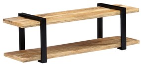 vidaXL Έπιπλο Τηλεόρασης 130 x 40 x 40 εκ. από Μασίφ Ξύλο Μάνγκο