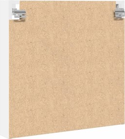 vidaXL Ραφιέρα Λευκή 60 x 8,5 x 58 εκ. από Επεξεργασμένο Ξύλο