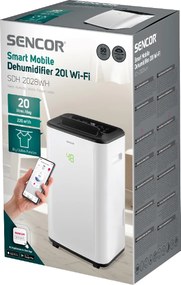 Αφυγραντήρας Sencor SDH 2028WH  Wi-Fi 6lt 360 W Κάλυψη 25-60τμ