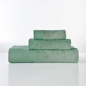 Πετσέτες Μπάνιου (Σετ 3τμχ) Down Town Rosa Green 61-0875 600gsm