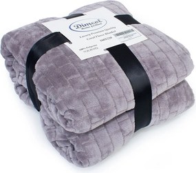 Κουβέρτα Fleece Υπέρδιπλη (220x240) Dimcol Brick 06 Grey