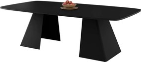 Τραπέζι Nova Επεκτεινόμενο-Μαύρο