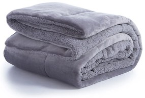 Κουβερτοπάπλωμα Singular 24 Grey Nef-Nef Homeware Μονό 160x220cm Πολυέστερ