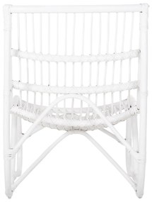 ΠΟΛΥΘΡΟΝΑ GRINN HM9815.03 ΡΑΒΔΟΙ RATTAN ΣΕ ΛΕΥΚΟ 56,5x73,5x79,5Υ εκ.