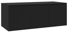 vidaXL Έπιπλο Τηλεόρασης Μαύρο 80 x 34 x 30 εκ. από Μοριοσανίδα