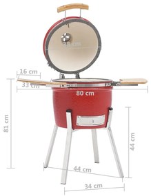 ΨΗΣΤΑΡΙΑ ΚΑΠΝΙΣΤΗΡΙΟ KAMADO 81 ΕΚ. ΚΕΡΑΜΙΚΗ 316096