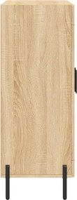 vidaXL Ντουλάπι Sonoma Δρυς 69,5 x 34 x 90 εκ. από Επεξεργασμένο Ξύλο