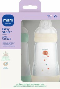 Μπιμπερό MAM Fishes Πράσινο Μπεζ