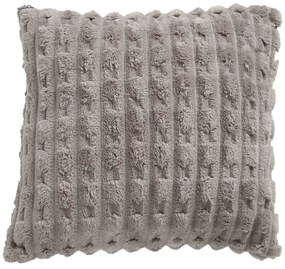 Διακοσμητικό Μαξιλάρι Fleece (40x40) Das Home Sherpa 1177 Taupe