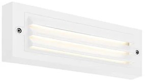 Απλίκα LED Εξωτερικού Χώρου Eurolamp Senario 145-52108 White 3CCT