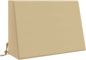 vidaXL Μαξιλάρι πλάτης SOEST 100% Πολυεστέρας Μπεζ 60 x 20 x 40 cm