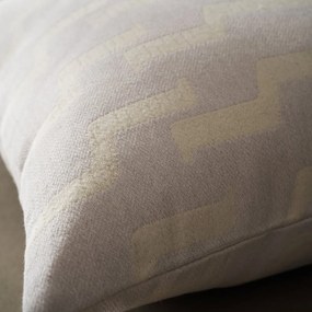 Διακοσμητική Μαξιλαροθήκη (50x50) Gofis Home Clover Silver Grey 558/19
