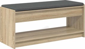 vidaXL Παγκάκι Χαλωρίου Δρύς Sonoma 103 x 38 x 45 εκ