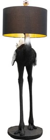 Φωτιστικό Δαπέδου Animal Ostrich Μαύρο 62x50x146,5 εκ - Μαύρο