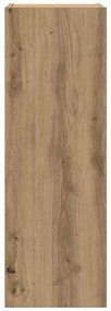 vidaXL Ντουλάπι TV 6 pcs Καφέ 221 x 30 x 180 εκ. Επεξεργασμένο ξύλο