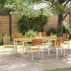 vidaXL Σετ Τραπεζαρίας Κήπου 7 pcs