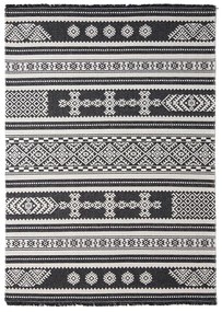 Χαλί All Season (127x190) Royal Carpet Casa Cotton 22095 Black