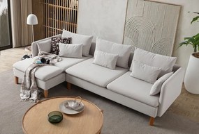 Corner Sofa Flexy Relax - Cream Cream