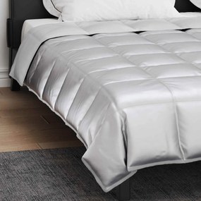 vidaXL Κουβέρτα ολόκληρου του χρόνου Ασημί 220 x 240 cm